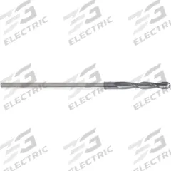 APPROVED VENDOR Ball End Mill: Carbide, AlTiN Coated, 2 Flute, 3/8" Mill Dia, 1-1/2" LOC, 6" OAL (MPN 227-001035A)