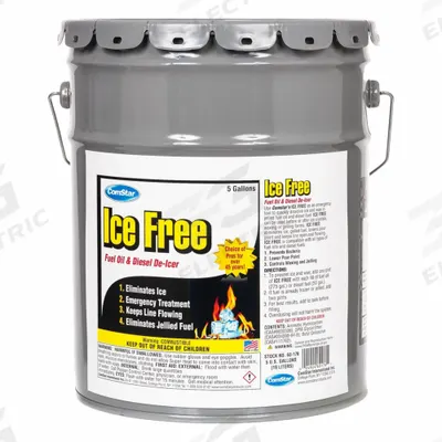 COMSTAR Fuel Oil and Diesel De-Icer: 5 gal, Diesel Fuel/Fuel Oil Compatible - Heating Fuel Oil & Diesel De-Icers