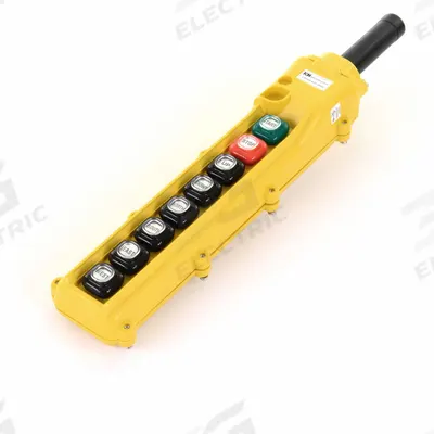 KH INDUSTRIES Pendant Control Station: (8) Push Buttons, 1NO/1NC, On/Off - Push-Button Pendants