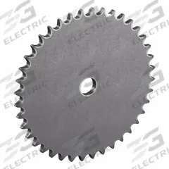 TRITAN Roller Chain Sprocket: No Hub, For Single Strands, 41, 40 Teeth, 6.373 in Pitch Dia, Steel (MPN 41A40 X 3/4). Key specifications — Brand: TRITAN.