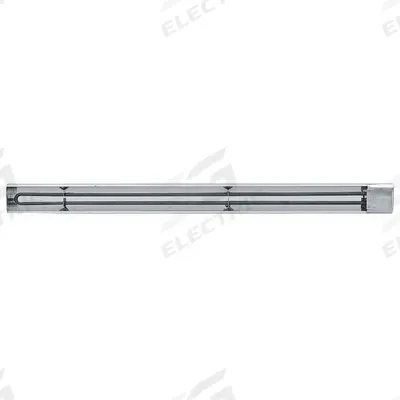 TEMPCO Tubular Infrared Heater Assembly: 1 Phase, 240V, 6,000 W Watt, 25 A, Outdoor - Radiant Strip Heaters