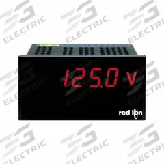 RED LION AC Volt Meter: 115 V AC – 230 V AC, 0.56 in Digit Ht - Max., 1/8 Cutout DIN Size, PAXLVA00. Key specifications — Manufacturer Part Number: PAXLVA00; Accuracy: +/-0.1%; Digital Display Screen Color: Red; Digital Display Screen Type: LED; Includes: Mounting Clip; NEMA Enclosure Rating: 4X; Product Type: AC Volt Meter; Series: PAX.