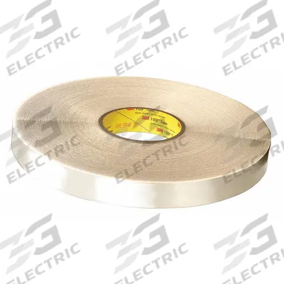 3M Foam Tape: Conformable, Removable, 2 in Wd, 27 yd Lg, 31.25 mil Thick - Transparent Double-Sided Foam Tape