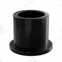 OILITE Flanged Sleeve Bearing: PEEK, 3/8 in Bore, 1/2 in OD, 1/2 in Overall Lg, Black, 5 PK (MPN PF-0608-04B). Key specifications — Brand: OILITE; Color: Black.