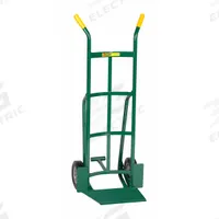 APPROVED VENDOR General Purpose Hand Truck: 800 lb, Dual-Handle Handle, Green, Steel, Flat-Free (MPN TF-362-8S). Key specifications — Brand: APPROVED VENDOR; Color: Green.
