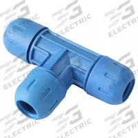 RAPIDAIR Compression Tee Fitting: 1 1/2 in OD x 1 1/2 in OD x 1 1/2 in OD Size, Nylon (MPN F4005). Key specifications — Brand: RAPIDAIR.