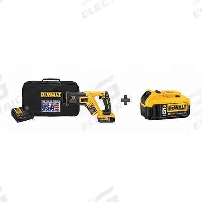 DEWALT Reciprocating Saw Kit: 1 1/8 in Stroke Lg, 2,900 Max. Strokes per Minute - DEWALT Cordless Reciprocating Saws