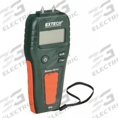 EXTECH Moisture Meter: Digital, LCD, Pin, Protective Cap, ±3% Moisture Content Accuracy, Impact Pin (MPN MO50). Key specifications — attr999354: Digital; attr1009284: Impact Pin; attr1009272: Built-In Material Library; attr999347: Drywall; attr999350: LCD; attr999383: ±3%; attr999345: EXTECH.