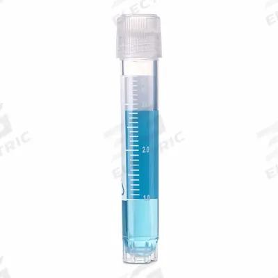 APPROVED VENDOR Cryogenic Vial: Cryogenic, Polypropylene, 4 mL, 12.2 mm Body Dia, Sterile - Plastic Cryogenic Vials