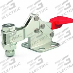DE-STA-CO Toggle Clamp: Std Horizontal Handle, Flange Base Mounting, 100 lbf Holding Capacity - Max (MPN 206-SS). Key specifications — Brand: DE-STA-CO.