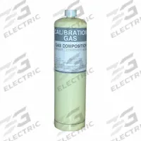 MACURCO Calibration Gas: RD-12/RD-6, Air, Cylinder, 34 L Cylinder Capacity, Refrigerant R-404A (MPN R-404A Gas 5000PPM). Key specifications — Brand: MACURCO; Background Gas: Air; Gas Mixture: Refrigerant R-404A 5,000 ppm; Product Type: Calibration Gas; For Use With: RD-12.