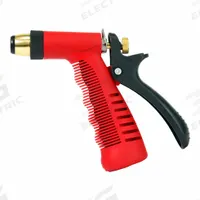 APPROVED VENDOR Adjustable Hose Nozzle: Adj Stream, Rear Trigger, 100°F Max Temp, Pistol Grip, GHT (MPN 46083). Key specifications — Construction: Poly/Metal.