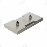 JERGENS Fixture Plate: ZPS, Aluminum, Rectangular, 2.87 lb Wt, 100 mm W x 180 mm L x 39 mm H (MPN 30310-A). Key specifications — Product Type: Fixture Plate; Brand: JERGENS; Pull Stud Size: K5; Installed Components: Zero Point Stud; Compatible Pull Stud Part Number: 2-Module Subplates.