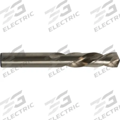 CLE-LINE Mechanics Length Drill Bit: 9/32", 135° Split Point, Straw/Bronze Cobalt - Left-Hand Cobalt Mechanics-Length Drill Bits