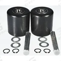 DAYTON Wheel and Axle Kit: Wheel and Axle Kit, Machine Rollers, 2MPR6, 2MPR6 (MPN MH2MPR601G). Key specifications — Manufacturer Part Number: MH2MPR601G; Product Type: Wheel and Axle Kit; Compatible with Product Type: Machine Rollers; Brand: DAYTON; Compatible Grainger Part Number: 2MPR6.