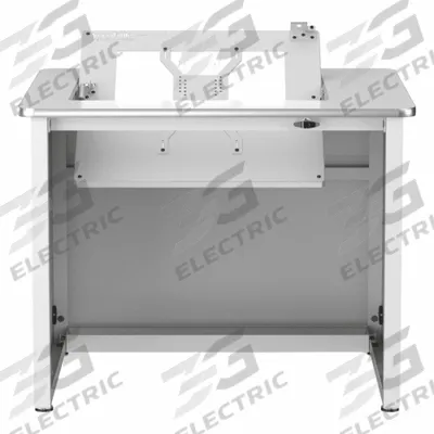 VERSADESK Computer Desk: Metal, White, 0 Drawers, 36 in Overall Wd, 29 in Overall Ht - Downview Computer Desk