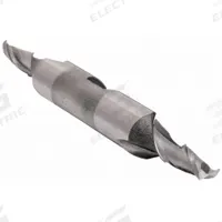 CLEVELAND Square End Mill: Cobalt, TiCN Coated, Double End, 2 Flute, 3/16" Mill Dia, 7/16" LOC (MPN C32884)