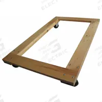 APPROVED VENDOR General Purpose Dolly: 1,000 lb, Brown, 36 in L x 24 in W x 6 in H Deck, (4) Swivel (MPN 48J064). Key specifications — Brand: APPROVED VENDOR; Color: Brown; Caster/Wheel Configuration: (4) Swivel; Lip Type: Flush; With Tow Eye: No.