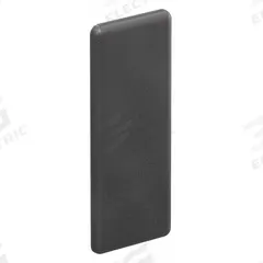 End Cap: 30 Series, Metric, 60 mm x 4 mm x 30 mm, Black, ABS, Dust Cover, Matte, Double, 2 PK (MPN 12302-2). Key specifications — Finish: Matte; Product Type: End Cap; Material: ABS; Includes Fasteners: No; Manufacturer Part Number: 12302-2; Cover Type: Dust Cover; Brand: 80/20; System of Measurement: Metric.