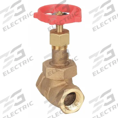 MILWAUKEE VALVE Globe Valve: For Gas/Oil/Steam/Water Media, Bronze, Z-Body, 3/4 in Pipe Size - Bronze Straight-Body General-Service Globe Valves