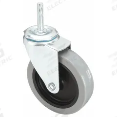APPROVED VENDOR Stem Caster: Swivel, 4 in Wheel Dia., 1 in Wheel Wd, Polyurethane, 1 1/2 in Stem Lg (MPN 32J803). Key specifications — Brand: APPROVED VENDOR; Thread Size: 1/2"-13; Roll Up: Swivel.
