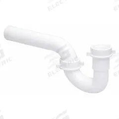 APPROVED VENDOR Trap: Plastic, White, 1 1/2 in Nominal Pipe Size, 10 in Overall Lg, Slip, Slip (MPN 35375). Key specifications — Includes: Reducing Washer; Brand: APPROVED VENDOR; Material: Plastic.