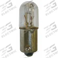 SIEMENS Incandescent Bulb: Incandescent, Miniature Bayonet (BA9s), (T) Tubular, T3-1/4, 52AADN. Key specifications — Light Color: White; Trade Number: 52AADN; Voltage: 24V AC; Brand: SIEMENS; Bulb Shape: T3-1/4.