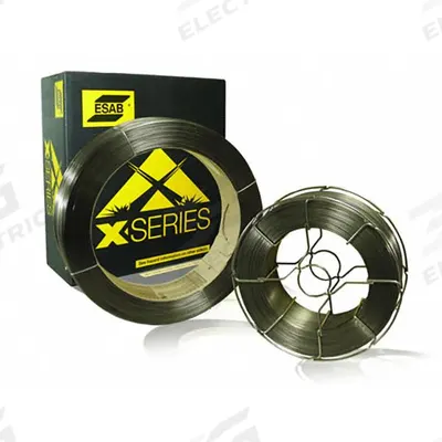 ESAB Flux-Cored Welding Wire: Carbon Steel, E71T-9C, 1/16 in, 33 lb - Flux-Cored Wire for General Steel Fabrication