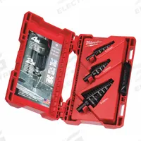 MILWAUKEE Step Drill Bit Set: 3 Pc, 4 mm to 35 mm, Black Oxide HSS (MPN 48-89-9399). Key specifications — attr1239053: Not Impact Rated.