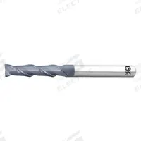 OSG Square End Mill: Carbide, WXL Coated, 2 Flute, 3 mm Mill Dia, 12 mm LOC, 50 mm OAL (MPN 3182630)