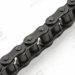 TRITAN Roller Chain: Single Strand, 120, 1 1/2 in Pitch, Steel, 50 ft Overall Lg, Riveted Pin, Steel (MPN 120-1R X 50FT). Key specifications — Brand: TRITAN.