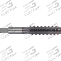 CHICAGO-LATROBE Straight Flute Tap: 1/2"-13 UNC, H3 / 2B, 4 Flute, Plug Chamfer (MPN 330060)