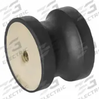 JW WINCO Vibration-Isolating Mount: Hourglass, Natural Rubber, Female x Female Style (MPN 356.3-20-20-16-1/4-55). Key specifications — Isolator Body Material: Natural Rubber.