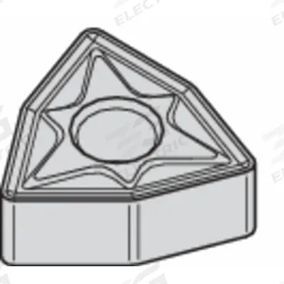 WIDIA Turning Insert: WNMG4326P - Trigon (W) Indexable Turning Inserts