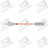 READYCABLE Servo Hybrid Cable: Basic Cable, 30 ft Lg, For Allen-Bradley, PUR (MPN MAT9851701-30). Key specifications — Cable Jacket Color: Orange; Conductor Configuration: (4xAWG17 (1.0))+(2xAWG18 (0.75))+(1PRxAWG22 (0.34)); Brand: READYCABLE; Cable Jacket Material: PUR.