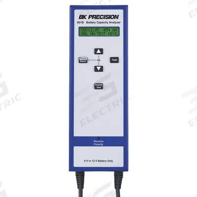 B&K PRECISION Battery Capacity Analyzer: 5.5 V to 20 V, Lead Acid, No Certification Included - Standard Battery Capacity Analyzers