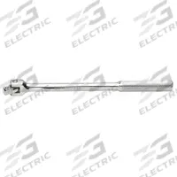 SK PROFESSIONAL TOOLS Breaker Bar: 3/8 in Drive, 10 in Lg, Knurled Grip, Alloy Steel, Chrome (MPN 45152). Key specifications — attr1205663: Chrome; attr1205652: SK PROFESSIONAL TOOLS; attr1205649: Knurled; attr1205662: Alloy Steel.