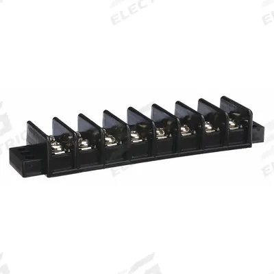 APPROVED VENDOR Barrier Terminal Strip: 8 Poles, 22 AWG – 10 AWG For Wire Sizes - Surface Mount Barrier Strips