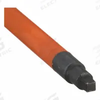 KLEIN TOOLS Insulated Square Screwdriver: Long Lg, #2 Tip Size, 8 1/4 in Overall Lg, 4 in Shank Lg (MPN 6944INS). Key specifications — attr1205139: #2; attr1205142: KLEIN TOOLS; attr1205144: Cushion.