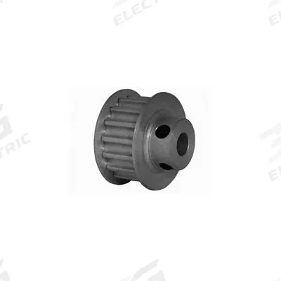 Dayton Timing Pulley: Modified Curvilinear, Fixed, For GT Timing Belt Section - GT Section Fixed-Bore Timing Pulleys with Hub