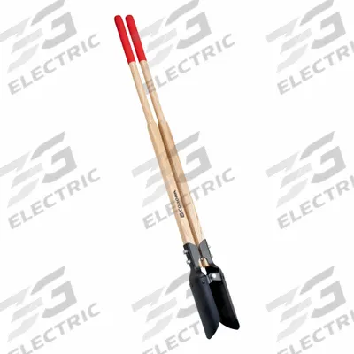 CORONA TOOLS Post Hole Digger: Hardwood Handle Material, 48 in Handle Lg - Post Hole Diggers