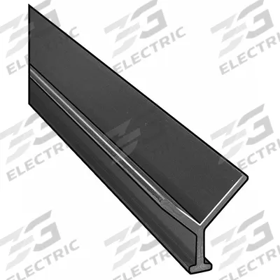 FIBERGRATE Fiberglass Angle: 1 1/2 in Outside Leg Lg, 1/4 in Leg Thick, 135° Angle - Fiberglass Concrete Embedment Y Angle Stock