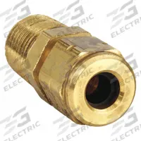 PARKER Compression Fitting Adapter: 1/4 in OD x 1/4 in Pipe Fitting Size, Compression x MNPT, 10 PK (MPN 68VL-4-4). Key specifications — Brand: PARKER.