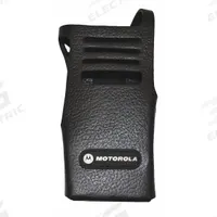 MOTOROLA Case with Fixed Belt Loop: Fits Motorola, Black, Hard Leather, Belt Loop/Cases, Leather (MPN PMLN5030B). Key specifications — Material: Hard Leather; Compatible Radio Brand: Motorola; Manufacturer Part Number: PMLN5030B; Compatible Radio Series: XPR 6000; Product Type: Case with Fixed Belt Loop; Color: Black; Brand: MOTOROLA; Compatible Radio Manufacturer Model Number: XPR 6100 with Display.