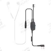 EARPHONE CONNECTION Surveillance Kit: Fits Kenwood, Earbud, Push To Talk, 2 Wires, Shirt/Lapel Mic (MPN EP601). Key specifications — Connector Type: Two Pin; Compatible Radio Series: NX-3320; Push To Talk: Yes; Manufacturer Part Number: EP601; Brand: EARPHONE CONNECTION.