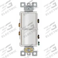 Speed Control: Rocker, SPST, 2 Switches or Dials, 120V AC, 15 A (MPN P2RW). Key specifications — Brand: BROAN; Reversible: Not Reversible; Input Voltage: 120V AC.