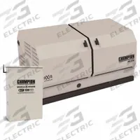 CHAMPION POWER EQUIPMENT Generator: Natural Gas/Propane, Air, Single Phase, 120/240V AC (MPN 201220). Key specifications — Transfer Switch Included: Yes; Brand: CHAMPION POWER EQUIPMENT; CARB Compliant: No.