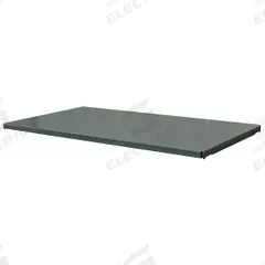 DURHAM MFG Shelf: 48 in Overall Wd, 24 in Overall Dp, Solid Shelf, 14 ga, Gray (MPN HDS-2448-95). Key specifications — attr37155: Gray; attr37156: Powder Coated; attr37160: Steel; attr33654: DURHAM MFG.