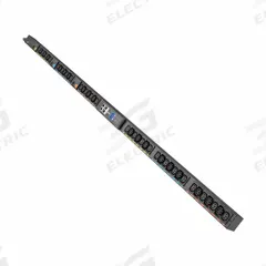 EATON TRIPP LITE PDU: Three-Phase, 120/208V AC, 42 Outlets, (18) C39/(24) C13, Metered, 0 RU (MPN EVMA2130X). Key specifications — attr928758: NEMA L21-30P; attr928730: EATON TRIPP LITE; attr1314318: Three-Phase; attr928747: 120/208V AC; attr928761: (18) C39; attr928752: Vertical Rack; attr982487: Front or Side.