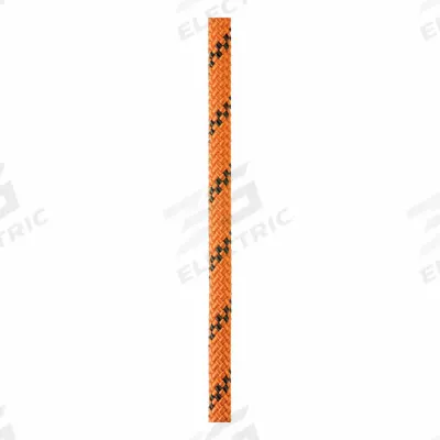 PETZL Rigging and Climbing Rope: Kernmantle, 7/16 in Dia, 675 lb Working Load Limit - Shock-Absorbing Rope